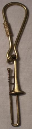 Trombone Key Chain